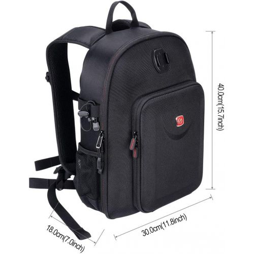  Smatree Backpack Compatible with DJI Mavic 2 Pro/Mavic 2 Zoom/GoPro Hero 2018/ Hero 9/8/7/6/5/4/3 Plus/3,Fit for DJI Smart Controller