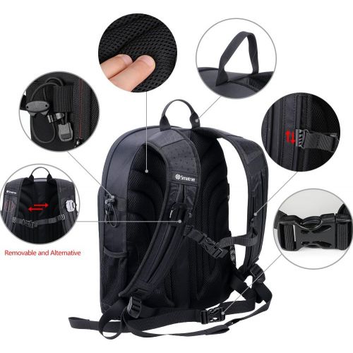  Smatree Backpack Compatible with DJI Mavic 2 Pro/Zoom /GoPro Hero 2018/ Hero 9/8/7/6/5/4/3 Plus/3