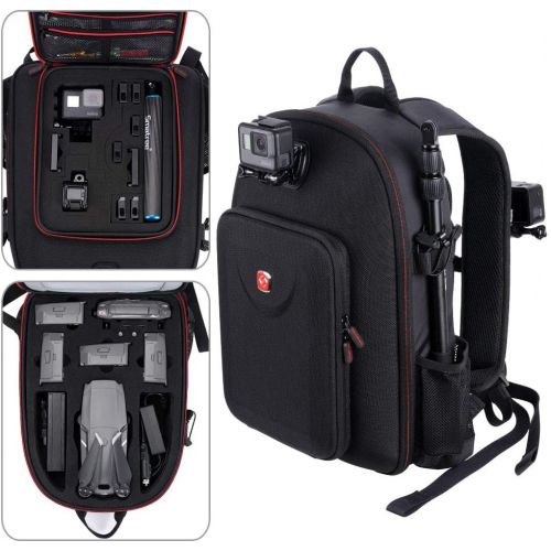  Smatree Backpack Compatible with DJI Mavic 2 Pro/Zoom /GoPro Hero 2018/ Hero 9/8/7/6/5/4/3 Plus/3