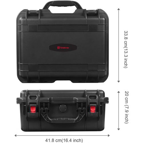  Smatree Waterproof Hard Case for for DJI FPV Combo, 28.3L Professional Hard Carrying Big Case for DJI FPV Drone, Goggles V2, Motion Controller and Other Accessories