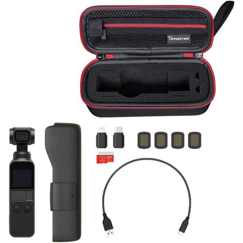  Smatree Hard Carrying Case Compatible with DJI Osmo Pocket 2/DJI Osmo Pocket (XS)