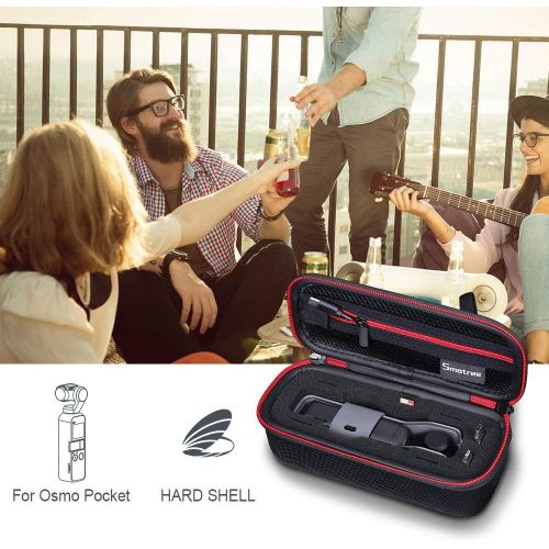  Smatree Hard Carrying Case Compatible with DJI Osmo Pocket 2/DJI Osmo Pocket (XS)
