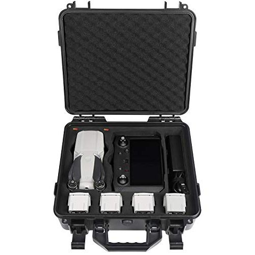  Smatree 13.4L Waterproof Hard Case Compatible with DJI Air 2S / DJI Mavic Air 2 Fly More Combo and Smart Controller(Not Fit for DJI RC Pro Controller)