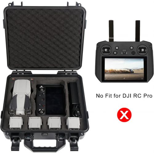  Smatree 13.4L Waterproof Hard Case Compatible with DJI Air 2S / DJI Mavic Air 2 Fly More Combo and Smart Controller(Not Fit for DJI RC Pro Controller)