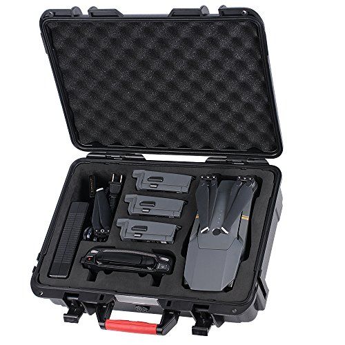  Smatree 10.2L Waterproof Carrying Case Compatible for Mavic Platinum/DJI Mavic Pro Mavic Fly More Combo（Not fit for Mavic 2 Pro/Mavic 2 Zoom）