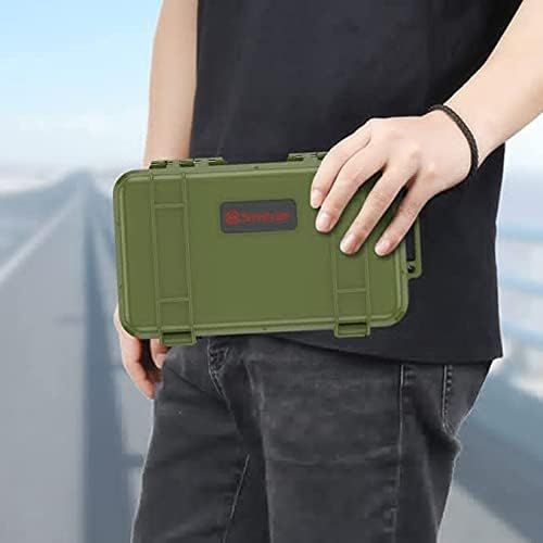  Smatree 2.4L Hard Carrying Case,Travel Storage Bag Compatible with DJI Osmo Pocket 2/Osmo Pocket Camera and Accessories（Green）