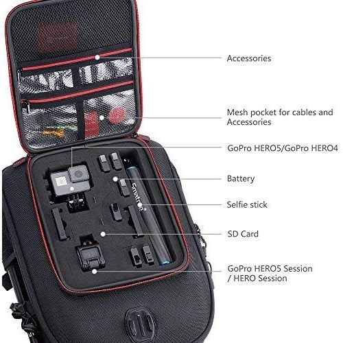  Smatree Travel Backpack for DJI Mavic AirGoPro Hero 2018  Hero 76543