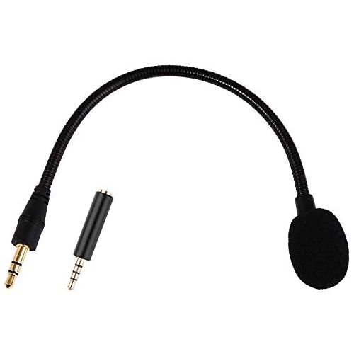  [아마존베스트]Smays Phone Microphone for Headphone Jack - 3.5mm AUX - 7.5 Inch Detachable