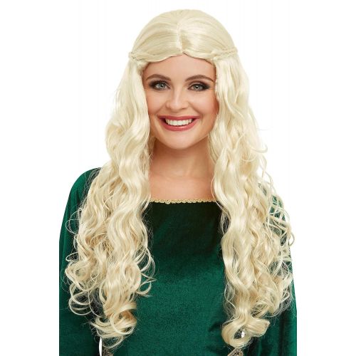  Smiffys Medieval Princess Wig, Women