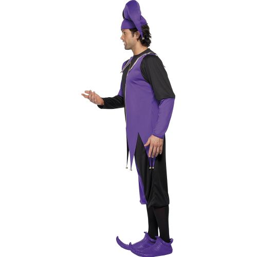  Smiffys Mens Medieval Jester Costume Top