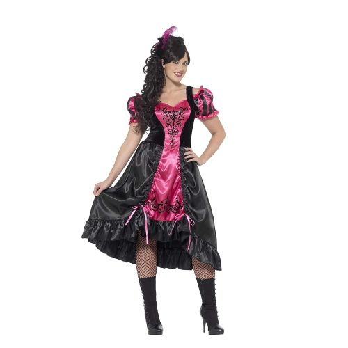  Smiffys Womens Plus Size Wild West Saloon Girl Costume