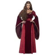 Smiffys Womens Medieval Queen Deluxe Costume