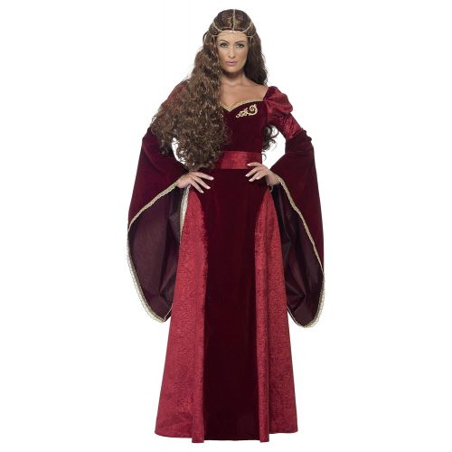  Smiffys Womens Medieval Queen Deluxe Costume