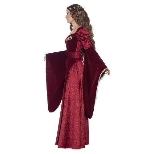  Smiffys Womens Medieval Queen Deluxe Costume