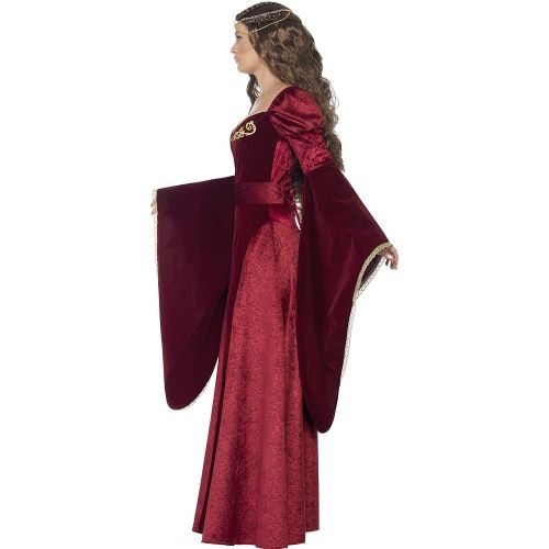  Smiffys Womens Medieval Queen Deluxe Costume