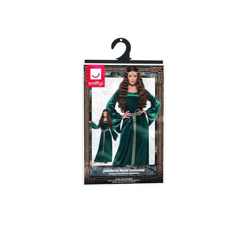  Smiffys Womens Medieval Maiden Costume