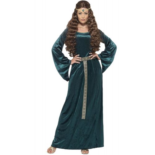  Smiffys Womens Medieval Maiden Costume