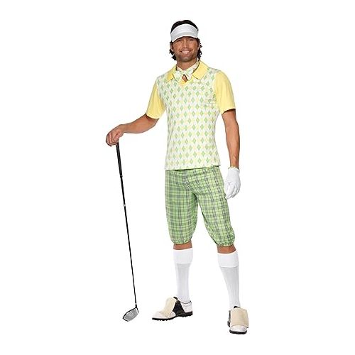  Smiffys Men’s Gone Golfing Costume