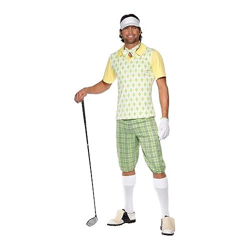  Smiffys Men’s Gone Golfing Costume