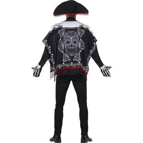  할로윈 용품Smiffys 41587 Day of The Dead Bandit Costume (One Size)