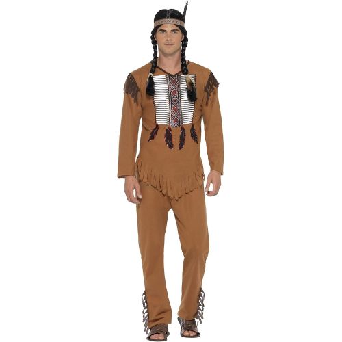  할로윈 용품Smiffys Native Western Warrior Adult Costume