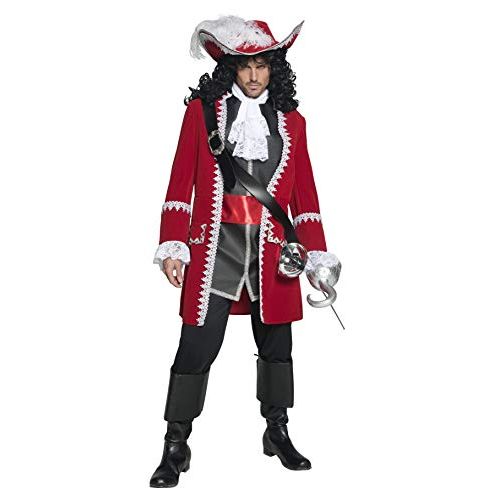  할로윈 용품Smiffys Mens Pirate Captain Costume