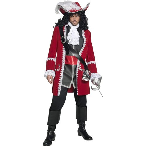  할로윈 용품Smiffys Mens Pirate Captain Costume