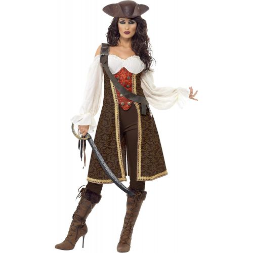  할로윈 용품Smiffys Womens High Seas Pirate Wench Costume