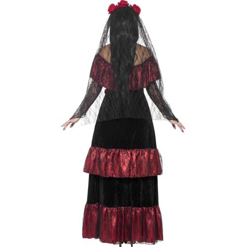  할로윈 용품Smiffys Womens Day of The Dead Bride Costume