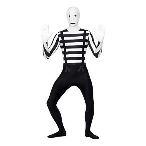  Smiffys Mime Second Skin Costume