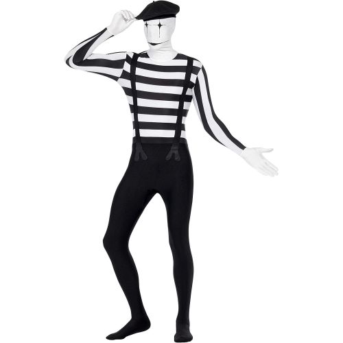  Smiffys Mime Second Skin Costume