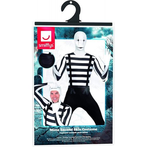  Smiffys Mime Second Skin Costume