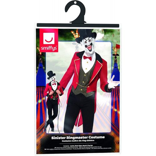  Smiffys Mens Sinister Ringmaster Costume