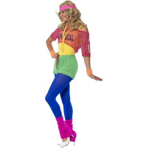  Smiffys Womens Lets Get Physical Girl Costume