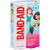 Disney Princess Waterproof Band-AID Bandages - First Aid Kit Supplies - 15 per Pack