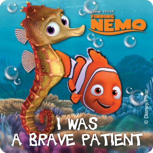  SmileMakers Disney Finding Nemo Medical Stickers 100 Per Pack