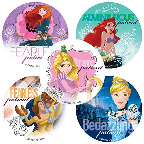  SmileMakers Disney Princess Friendship Patient Stickers Prizes and Giveaways 100 Per Pack