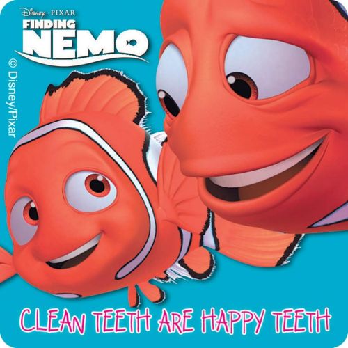  SmileMakers Disney Finding Nemo Dental Stickers 100 Per Pack