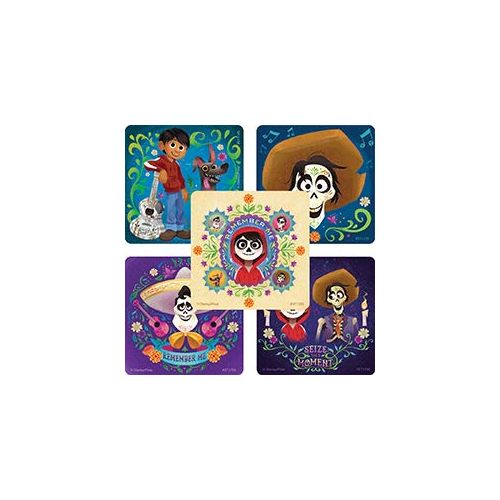  SmileMakers Disney Pixar Coco Movie Stickers Prizes and Giveaways 100 per Pack