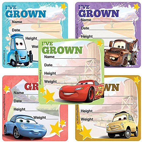  SmileMakers Disney Pixar Cars Ive Grown Stickers Doctor Office Giveaways 100 Per Pack