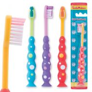 SmileMakers Smile Care Toddler Bubble Grip Toothbrushes - 48 per Pack