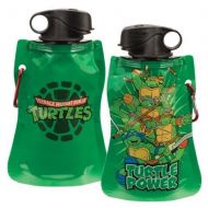 SmileMore Vandor 38072 Teenage Mutant Ninja Turtles 12 oz Collapsible Water Bottle, Multicolor