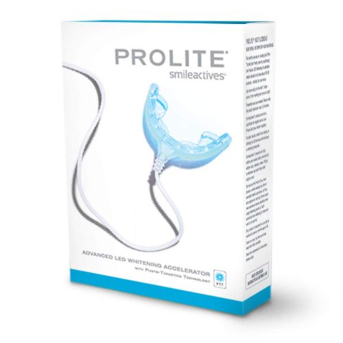  Smileactives smileactives - ProLite LED Whitening Device & Advanced Teeth Whitening Pen Kit - At Home Accelerated Teeth Whitening Kit w/Professional Blue LED Technology - 2 Pieces