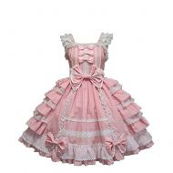 Smiling Angel Girls Sweet Lolita Dress Princess Lace Court Skirts Cosplay Costumes