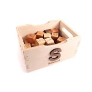 /SmilingTreeToys wooden toy crate - personalized wood box for blocks and toys - handmade, all natural, boy or girl keepsake gift, toddler Christmas gift