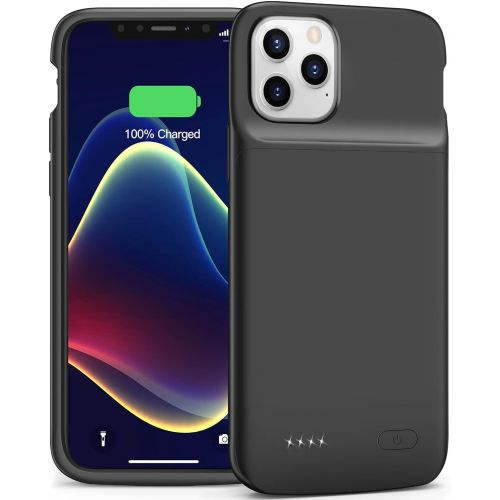  [아마존베스트]Battery Case for iPhone 11 Pro, Smiphee iPhone 11 Pro Battery Case, 4800mAh Portable Protective Charging Case Extended Rechargeable Charger Case Smiphee (Black).