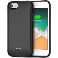 Smiphee iPhone 6 6s Battery Case, 4000mAh Portable Protective Charging Case for iPhone 6 6s(4.7 inch) Extended Battery Charger Case (Black)