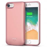 Smiphee iPhone 6 6s Battery Case, 4000mAh Portable Protective Charging Case for iPhone 6 6s(4.7 inch) Extended Battery Charger Case (Rose Gold)