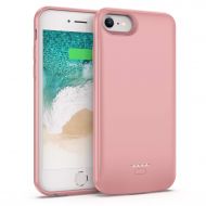 Smiphee iPhone 6 6s 7 8 Battery Case, Rechargeable Extended Battery Charger Case for iPhone 6 6s 7 8 (4.7 inch) 4000mAh Portable Protective Charging Case (Rose Gold)