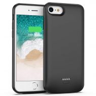 Smiphee iPhone 6 6s 7 8 Battery Case, Rechargeable Extended Battery Charger Case for iPhone 6 6s 7 8 (4.7 inch) 4000mAh Portable Protective Charging Case (Black)